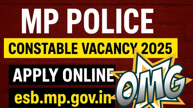MP Police Constable Recruitment