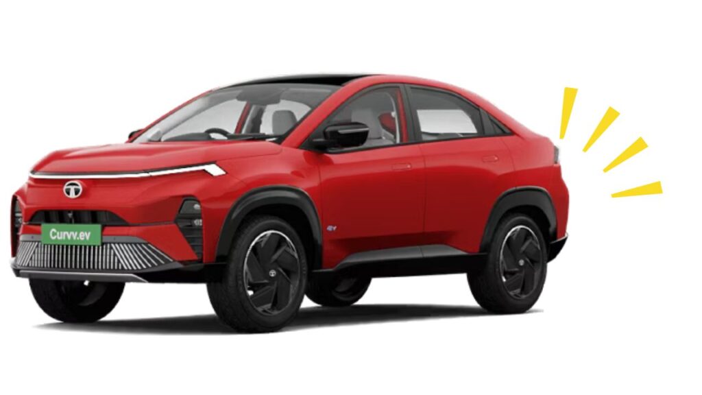 Tata Curvv EV 2025 Red